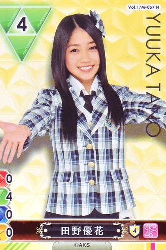 田野優花　brg10 AKB48トレーディングカード【ゲーム＆コレクション】 田野優花 brg10 AKB48トレーディングカード【ゲーム